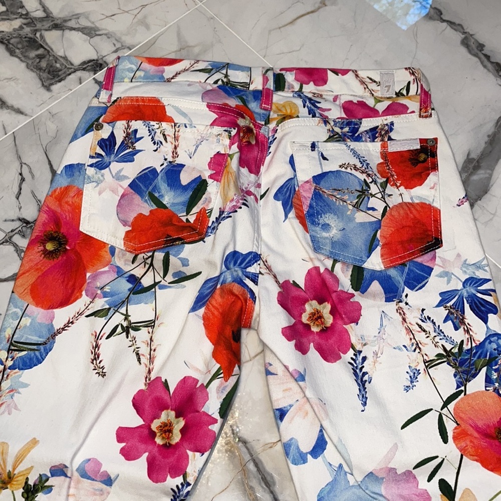 Seven for all man Kind Floral pants - Picture 7 of 10